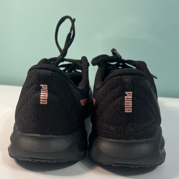 PUMA Twitch Running Black & Rose Gold Size 8.5 - Picture 4 of 8